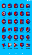 Red and Blue Icon Pack Free screenshot 11