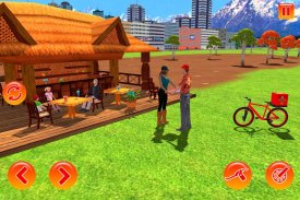 BMX Bicycle Pizza Delivery Boy screenshot 8