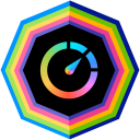 Color Shade Speed Icon