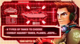 Tank Battle 3D: Desert Titans screenshot 7