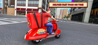 Fast Food Delivery Bike Game screenshot 8