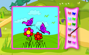 Coloring Game-Sweet Butterfly screenshot 7