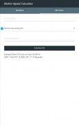Shutter Speed Calculator screenshot 2