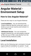 Learn Angular Material screenshot 1