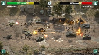 Heroes of War: WW2 Idle RPG screenshot 1