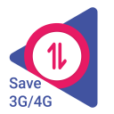 Data Recharge & Data Saver 4G Icon