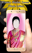 Women Bridal Saree PhotoEditor screenshot 4