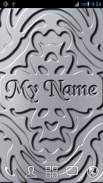 Carve My Name Live Wallpaper 3D with photo screenshot 1