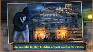 Free New Hidden Object Games Free New The Heist screenshot 1