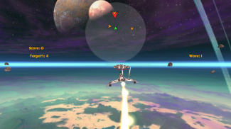 VR Space Jet War Shooting VR Game screenshot 0