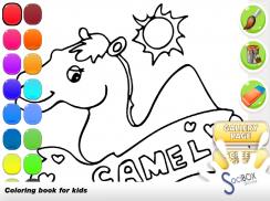 cammello libro da colorare screenshot 10