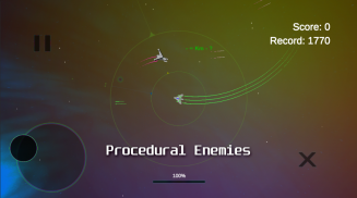Spaxe | Procedural Survival Space Alien Shooter screenshot 1