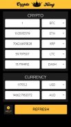 CryptoKing -  Crypto currency calc & comparison screenshot 1