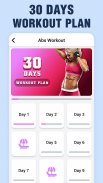 Abs Workout for Women:Exercise screenshot 2