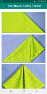 Table Napkin Folding Tutorial screenshot 5