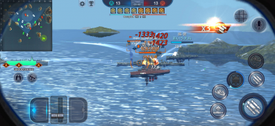 戦艦の対立 - King of Warship 10v10 screenshot 3