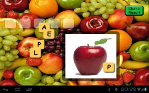 Fruit Scrabbling Free screenshot 1