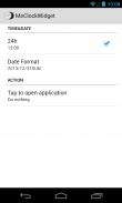 Me Clock widget 2 - Analog & Digital screenshot 7