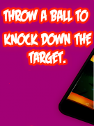 Knock Shooting aim Game - Down & Hit canned falls screenshot 1