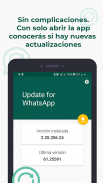 Actualizar para WhatsApp screenshot 1