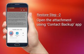 Contact Backup screenshot 2