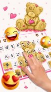 Lovely Ragged Bear Keyboard Th screenshot 2