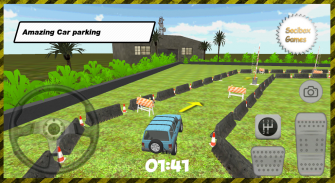 3 डी जीप कार पार्किंग screenshot 4