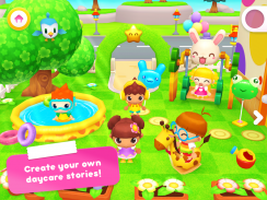 Happy Daycare Stories - School playhouse baby care screenshot 0