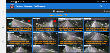 Cameras Singapore - Traffic screenshot 1