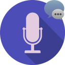 Speak Message - Large Text Icon