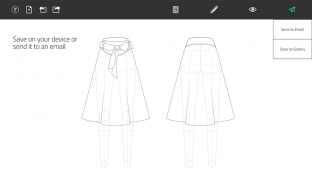 Fashion Design Flat Sketch screenshot 15