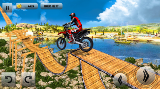 Crazy Bike Tricky Stunt Master screenshot 2