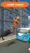 Cat Subway Run: Leo Cat vs Dog screenshot 3