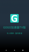 GOGO加速器 TV 版-让您扬起快帆，轻松远航，一键穿梭，轻松回国加速！ screenshot 0