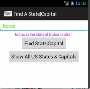 US States and Capitals screenshot 3