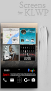 "Screens for KLWP" screenshot 2