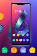 موضوع مجردة آسوس Zenfone 6 قاذفة screenshot 1