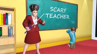 Scary Teacher- Evil School Horror Escape Games screenshot 2
