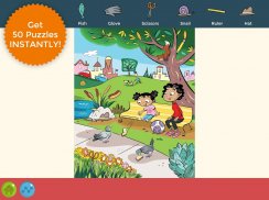 Hidden Pictures Puzzle Town–儿童学习游戏 screenshot 5