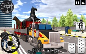 Jeux de simulateur de camion transport d'animaux screenshot 3