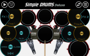 Simple Drums Deluxe - Drum Kit screenshot 7