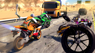 Crazy Bike War Stunt Rider, Mo screenshot 1