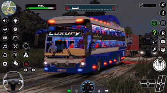 Modern Heavy Bus Coach 3D screenshot 0