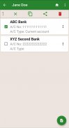 Account Number/Bank Informatio screenshot 7