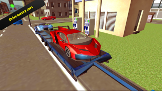 Mobil Mewah Transporter 3D screenshot 1