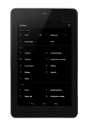 Free Dark Holo Theme CM13 screenshot 10