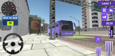 Coach Bus Driving Games screenshot 2