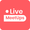 LiveMeetups: Online Meetings, Video Conferencing Icon