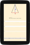 Área de um triângulo fórmula screenshot 7