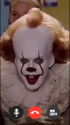 Fake Video Call Mr. Pennywise screenshot 1